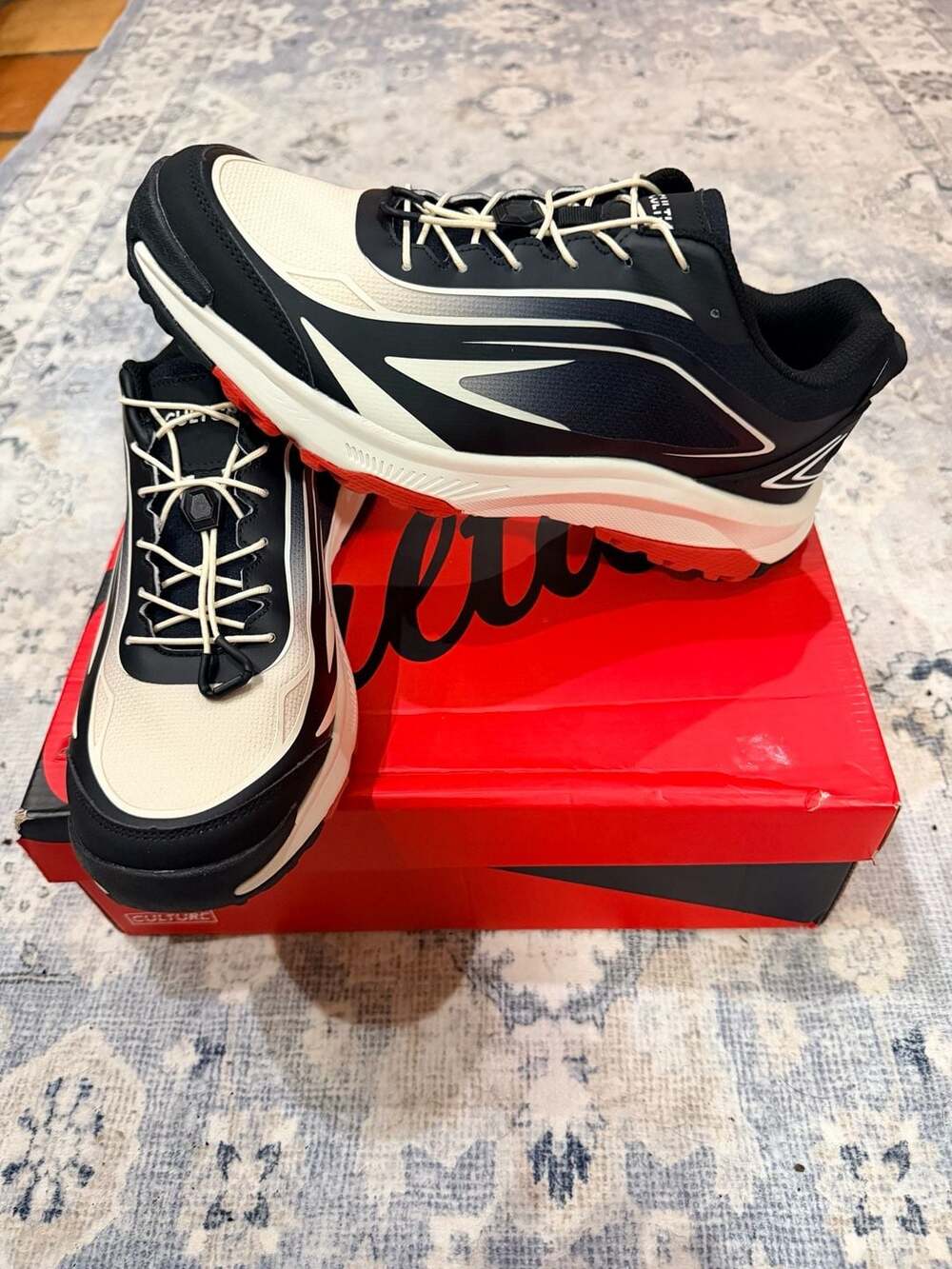 Culture Golf The Player Performance Golf Shoes Black/White Size 11.5